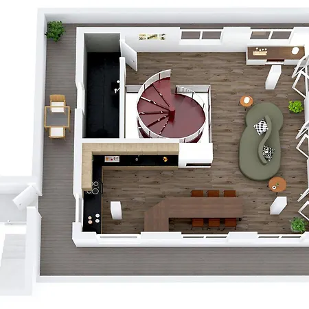 Panoramasuite The Turm - Penthouse * Wustrow (Fischland)